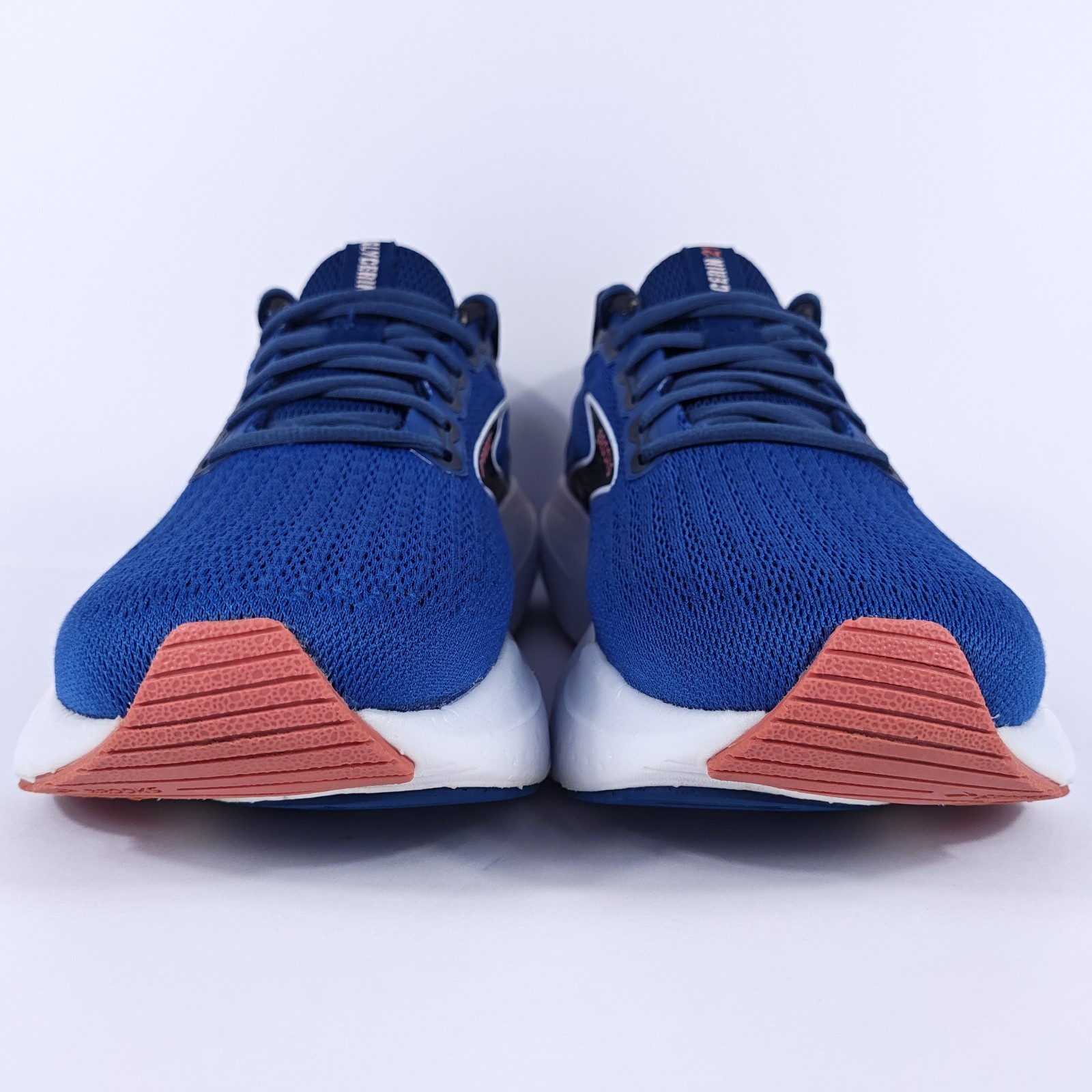 Brooks Glycerin 21 Womens 9.5 Wide Neutral Max Cushion Road Running Shoes Blue
