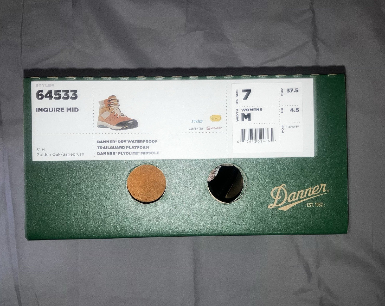 Danner Women’s Hiking Boot, Inquire Mid, Size 7, Waterproof