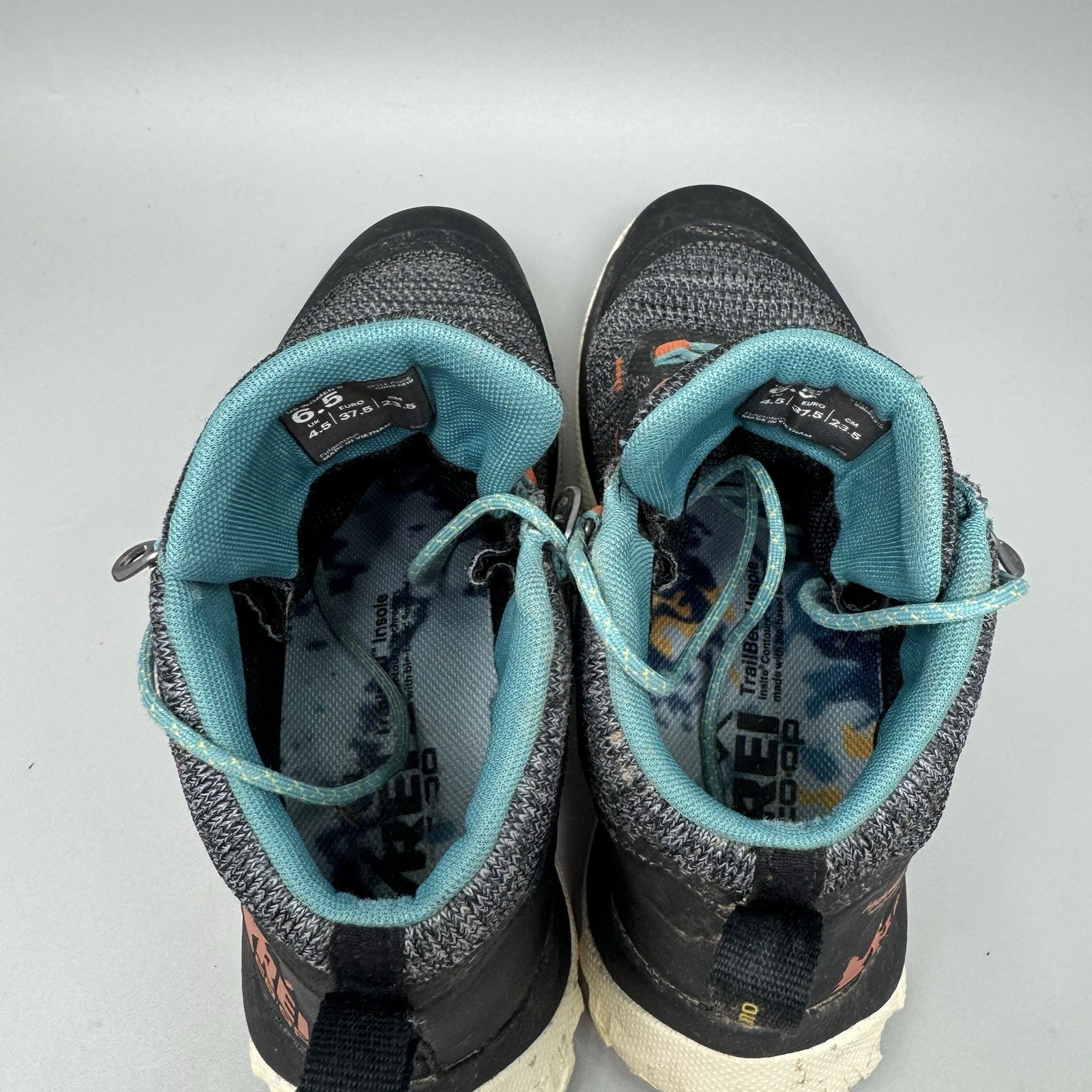 REI Boots Womens Size 6.5 Co-Op Flash Hiking Gray Waterproof Ankle
