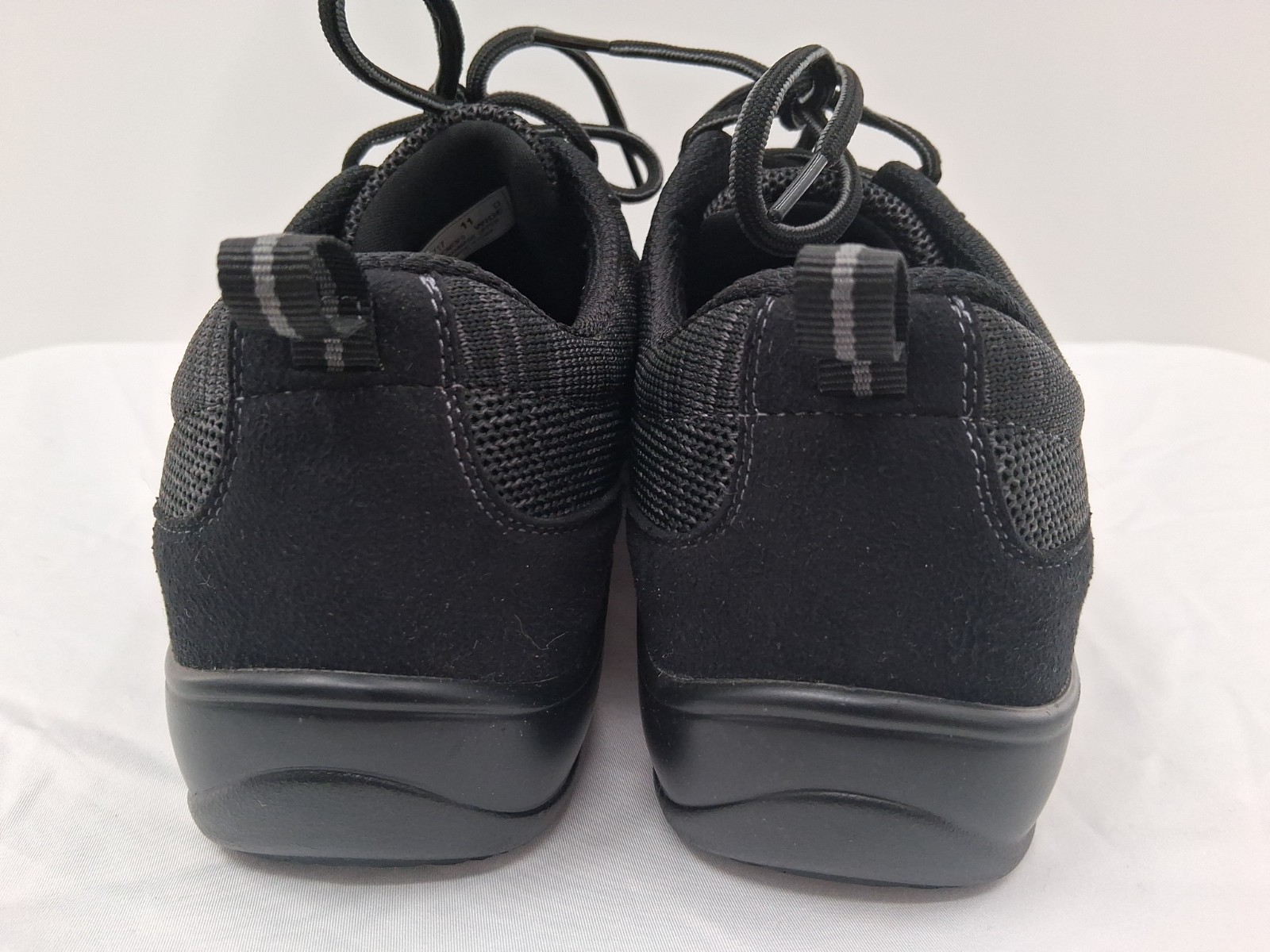 Orthofeet Shoes Women’s 11 D Black Low Top Lace Up Casual Comfort Walking