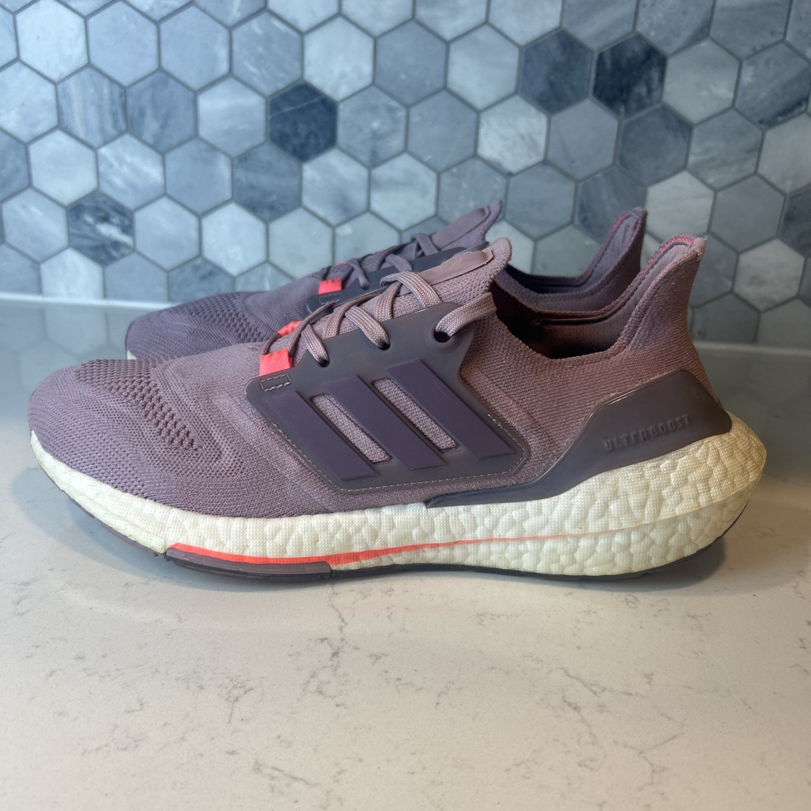 Adidas Ultraboost 22 Running Women’s Size 10 Magic Mauve Purple GX5588 Sneakers