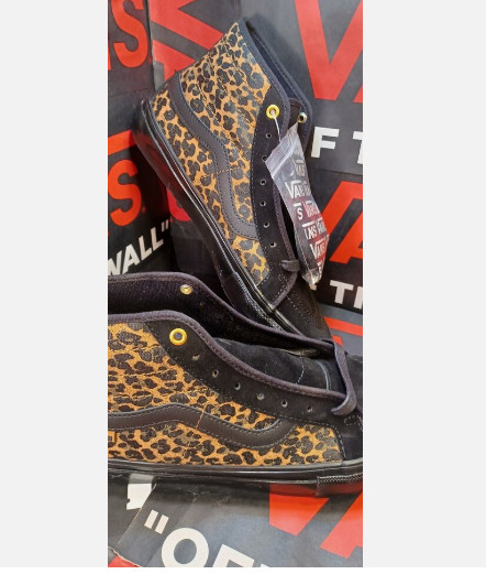 Vans Men’s 5/Women’ 6.5 Skate Sk8-Hi Deco Cher Strauberry Cheetah VN0A5KY9CY