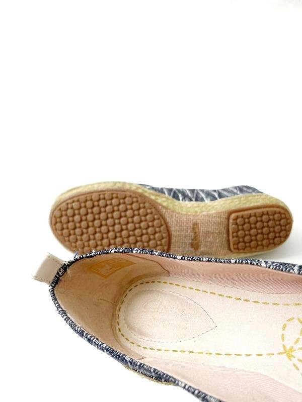 womens clarks espadrilles navy 38