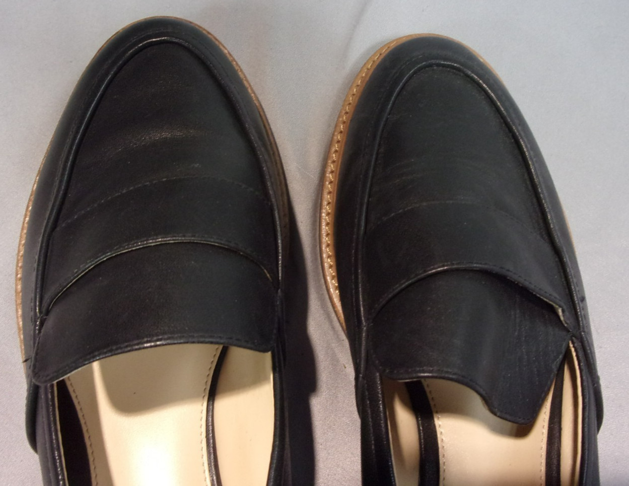 DESIGNER VINCE CAMUTO VC-JORDA CASUAL SLIP-ON BLACK SHOES WOMEN’S 9M/40