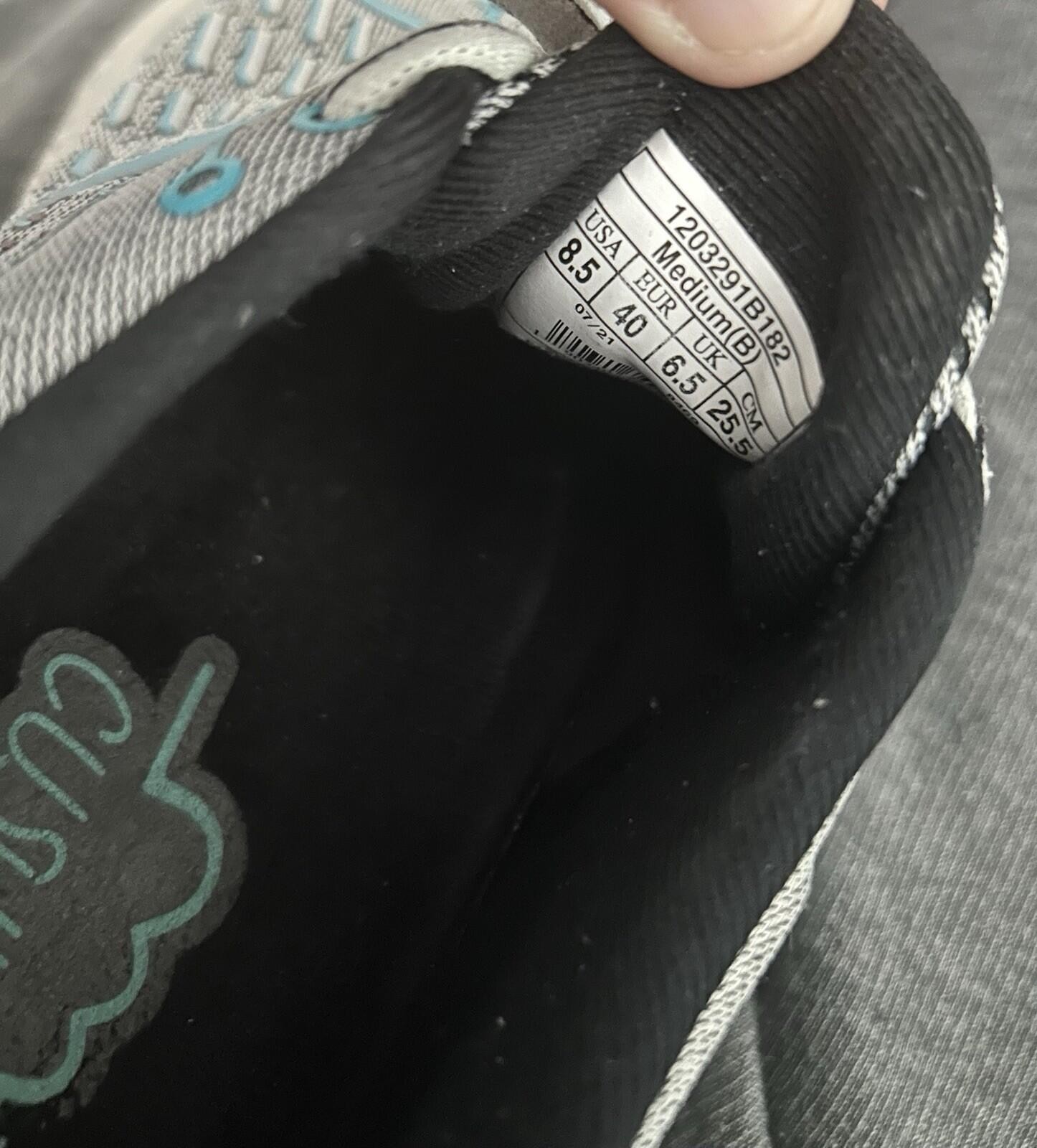 Brooks Adrenaline GTS 21 Women’s Running Shoes – Gray/Teal – Size 8.5