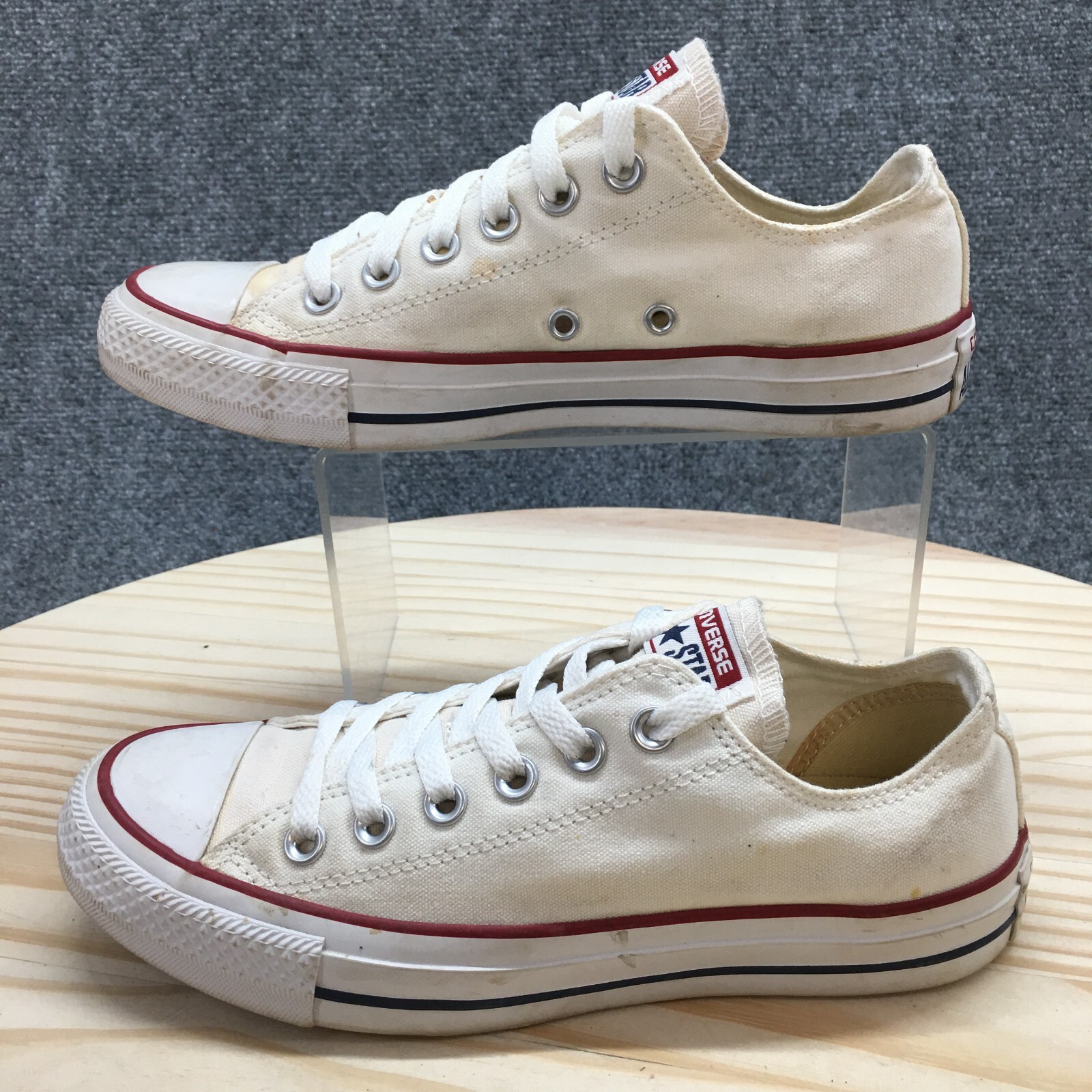 Converse Shoes Mens 5 Womens 7 Chuck Taylor All Star Sneakers White Logo M7652
