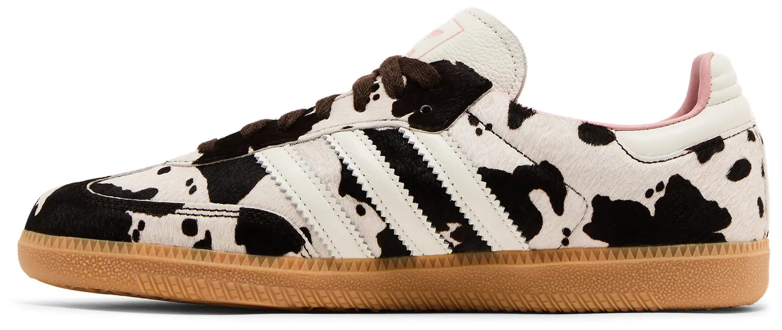 Size 9.5W adidas Samba OG Cow Print Women’s JR1256