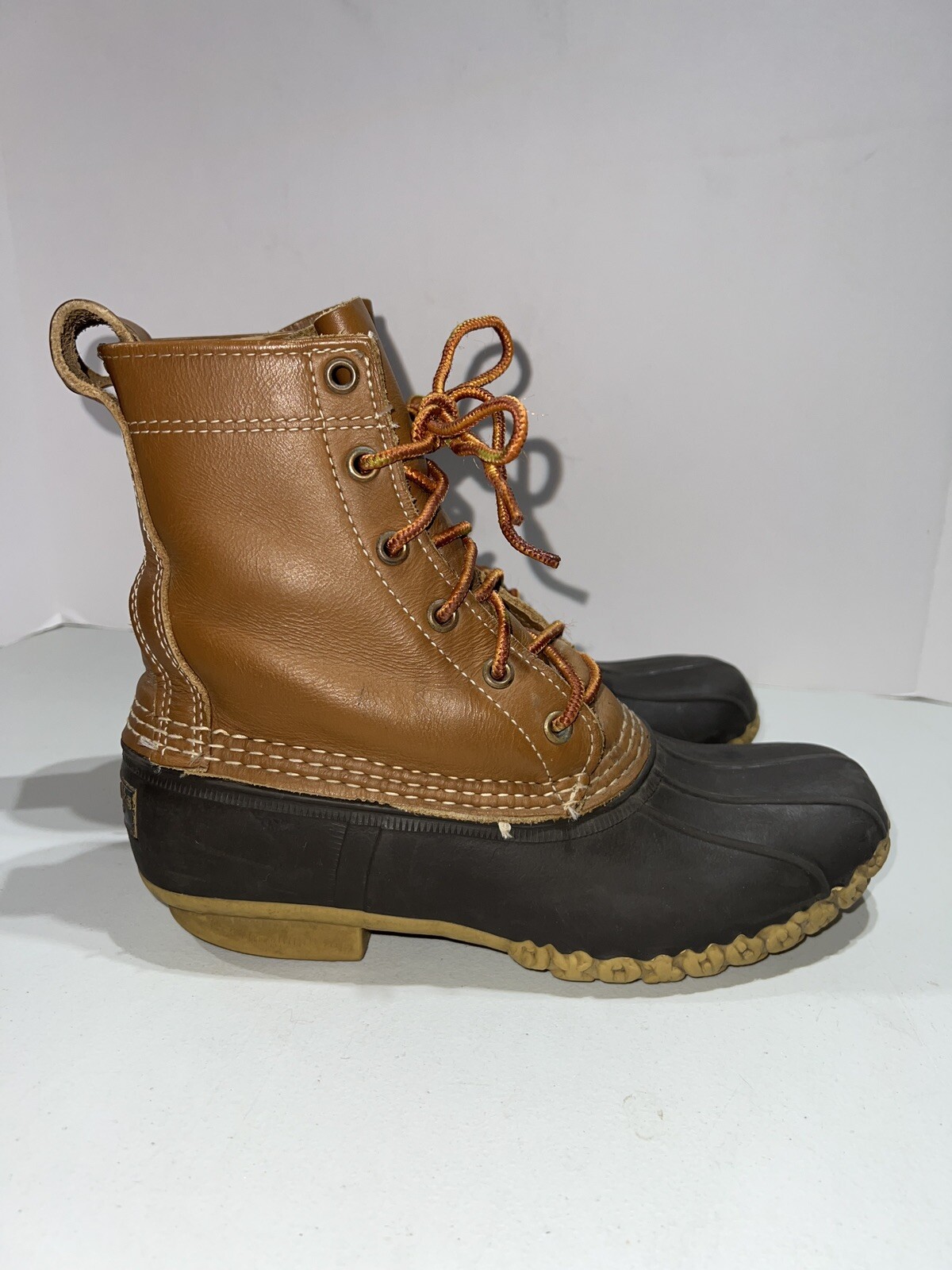 LL BEAN Bean Boot Women’s Size CN Size 7 Narrow Unlined Classic Brown