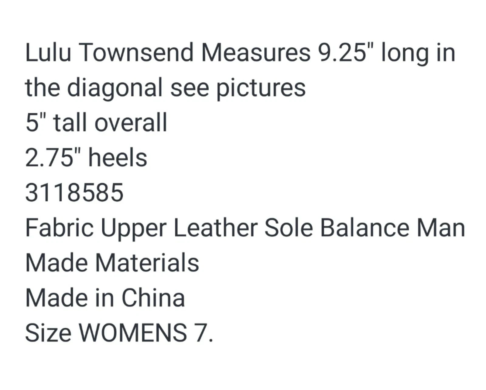 👠Lulu Townsend Shoes👡Womens Size 7 Strappy💃Heels Dress Sandals Elegant,Formal