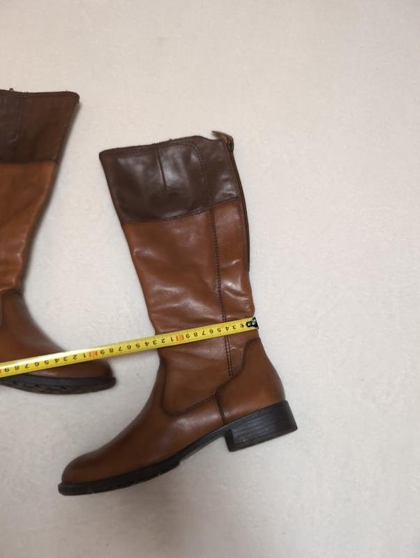 ladies clarks boots brown leather 40 #7BLY