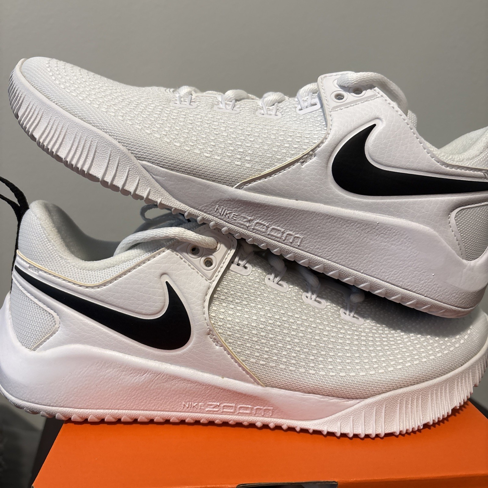 Nike Zoom Hyperace 2 Volleyball Shoes Women’s White NEW AA0286-100 Womens 7.5