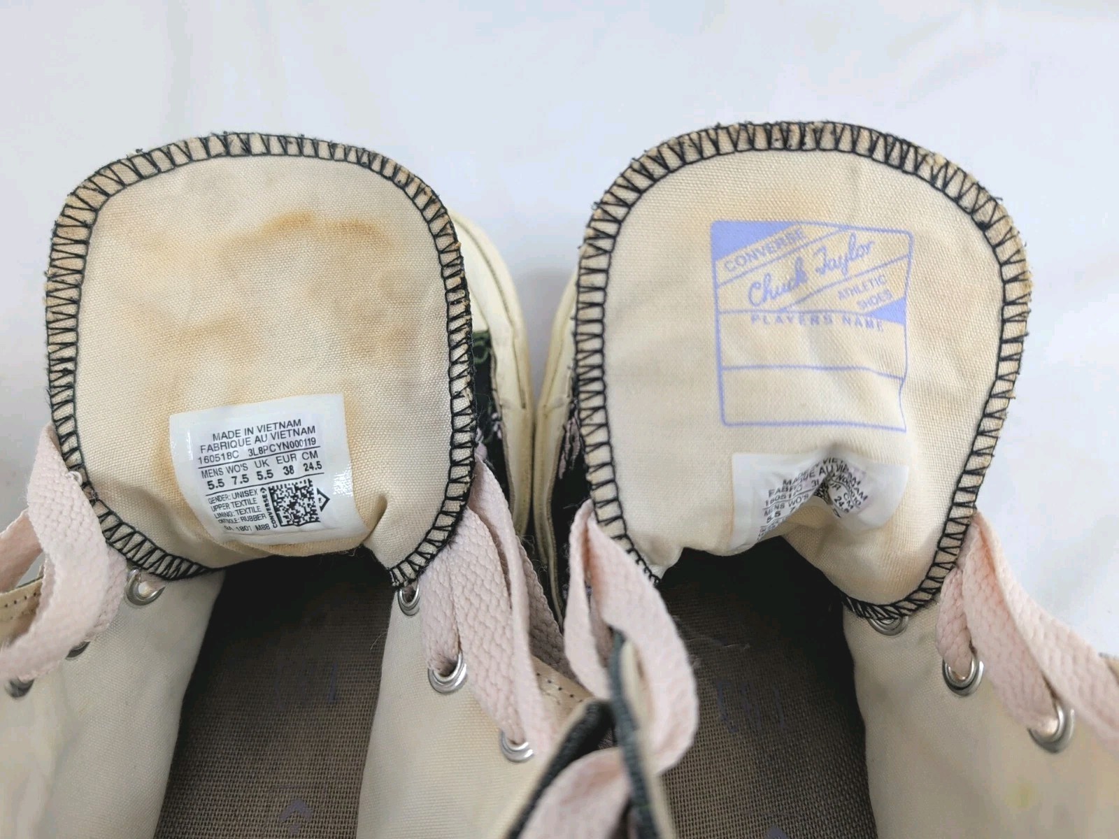 Converse Chuck Taylor All Star Sneakers CHERRY BLOSSOM Limited Edition Sz 7.5