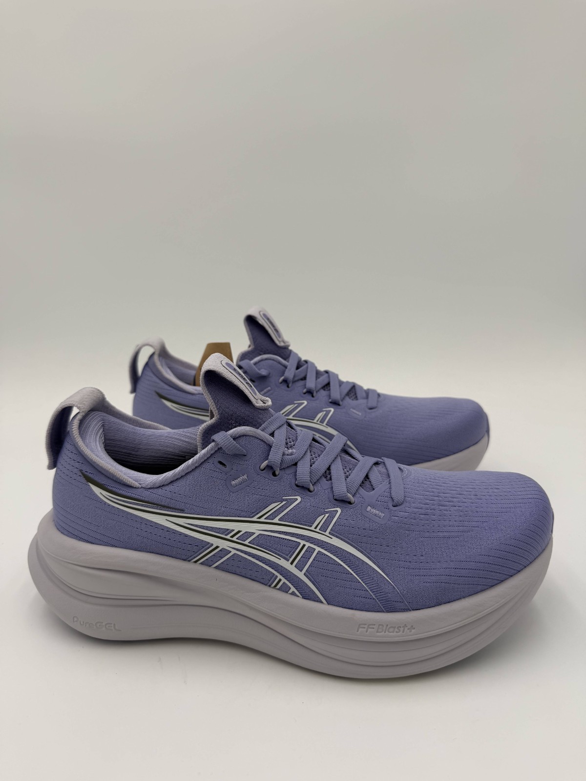 Asics Gel-Nimbus 28 Running Shoes Women’s US 8 Blue Lace-Up Round Toe 1012B899