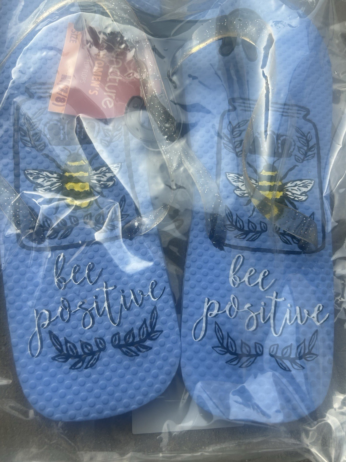 Lot of 5 Women’s Juncture Flip Flops Size 7/8 New Assorted Colors Beach
