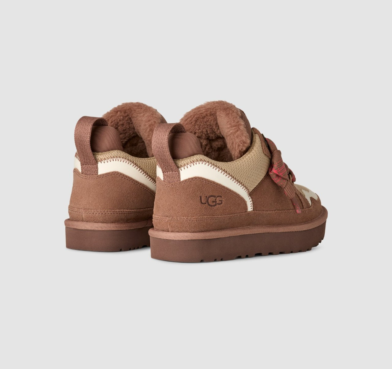 UGG Lowmel Rocky Oak Women’s Brown Sports Sneaker 1144032-RYK
