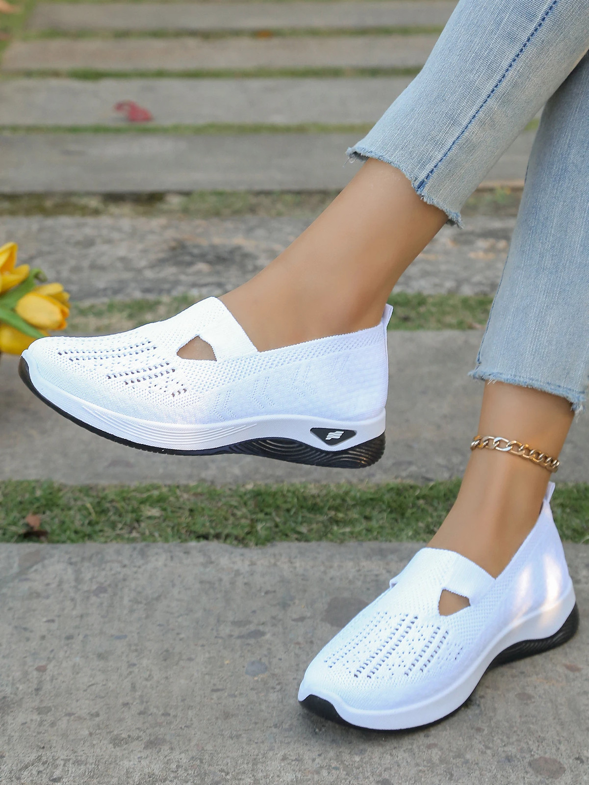 Women’S Casual Shoes Breathable Comfortable Orthopedic Shoes Non Slip Sneakers f