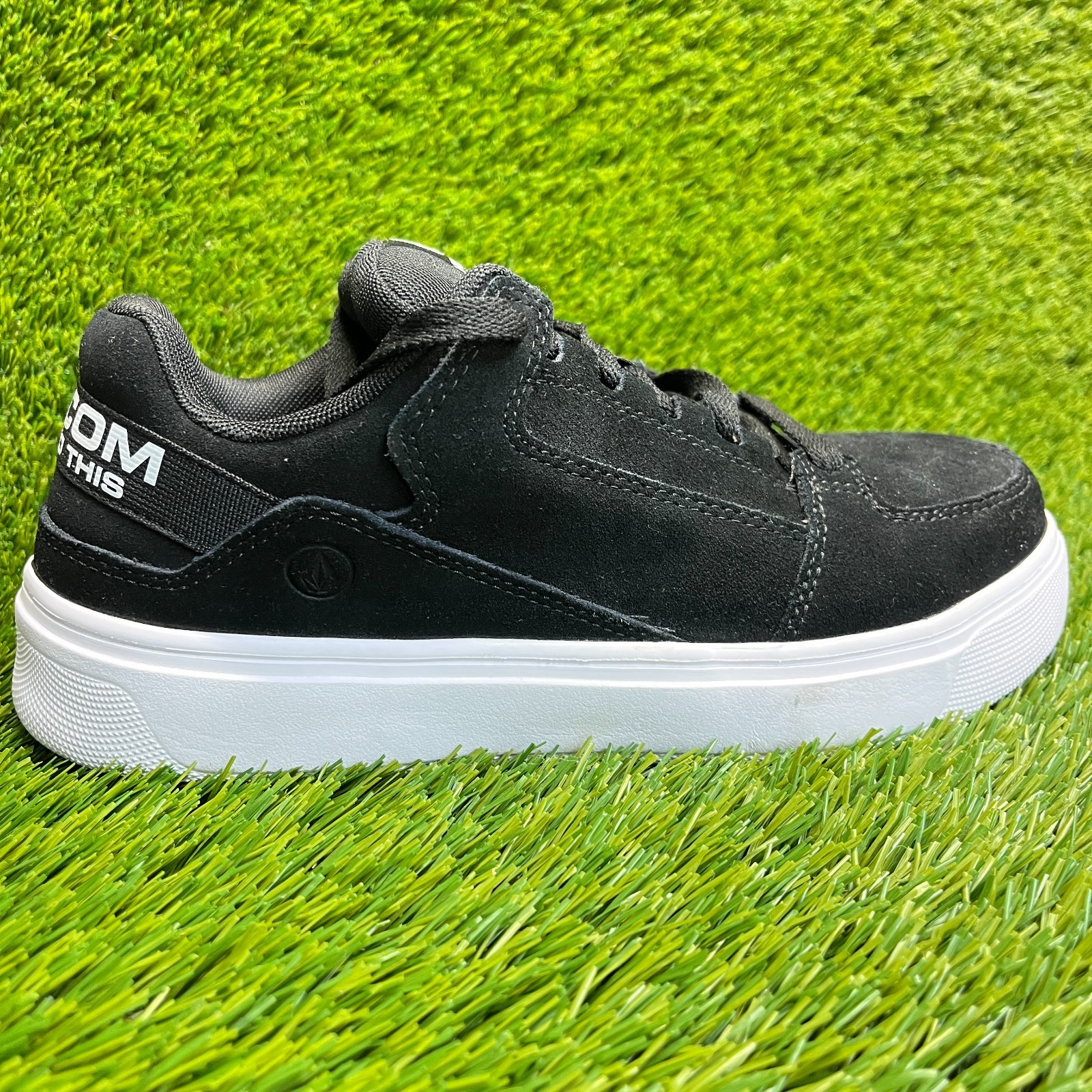 Volcom Evolve Womens Size 9 Black White Composite Toe Safety Work Shoes Sneakers