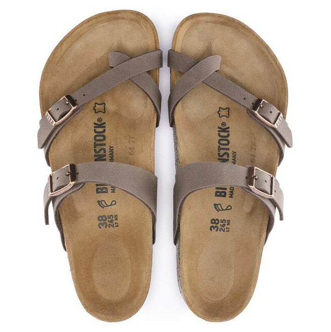 Women’s Birkenstock Mayari Birko-Flor Nubuck Sandals, Full Box, Authentic