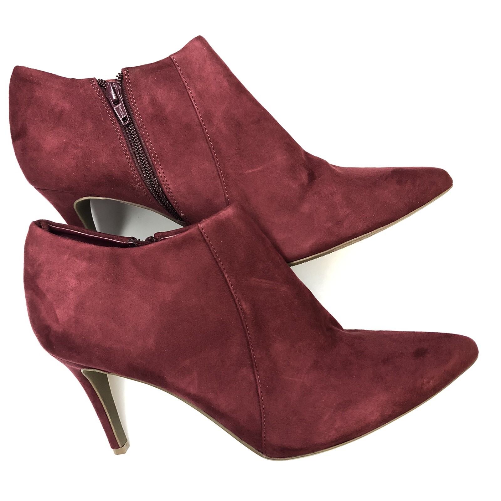 OLD NAVY Chelsea Boots Size 10 Shoes Dark Burgundy Color As Last Picture