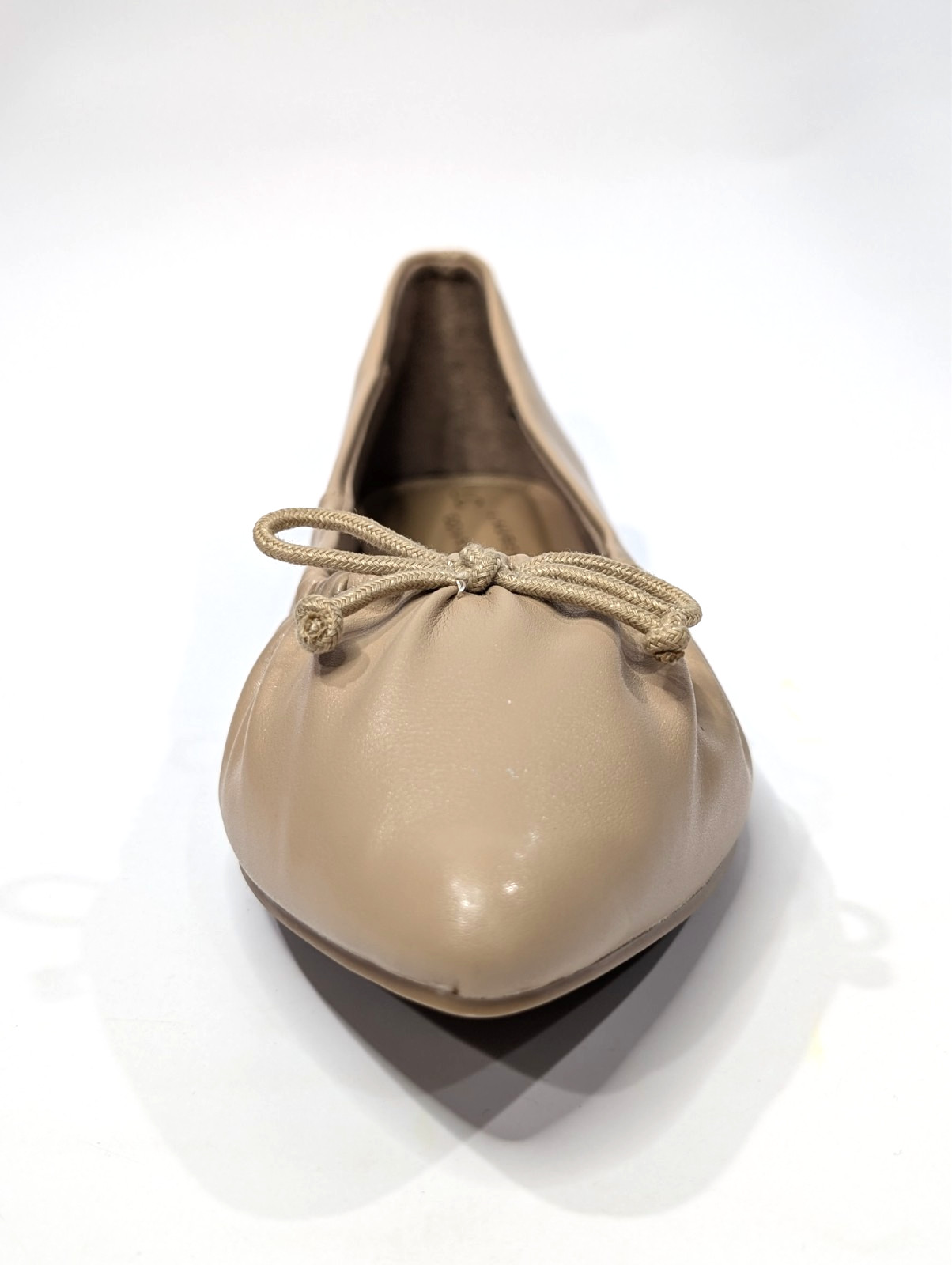 LC Lauren Conrad Norita Beige Women’s Gathered Topline Ballet Flats-Asst Sz NWB