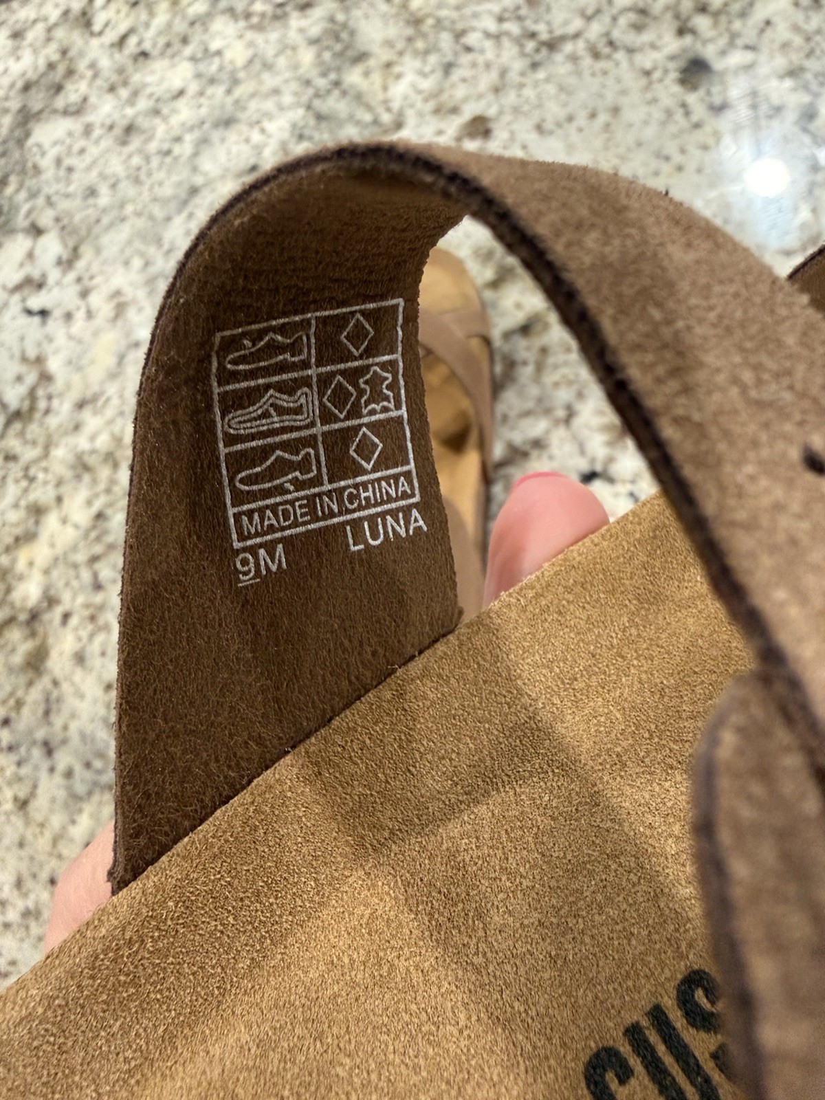 Authentic Cushionaire Libby Cork Footbed Sandals Comfort Size 9 NEW