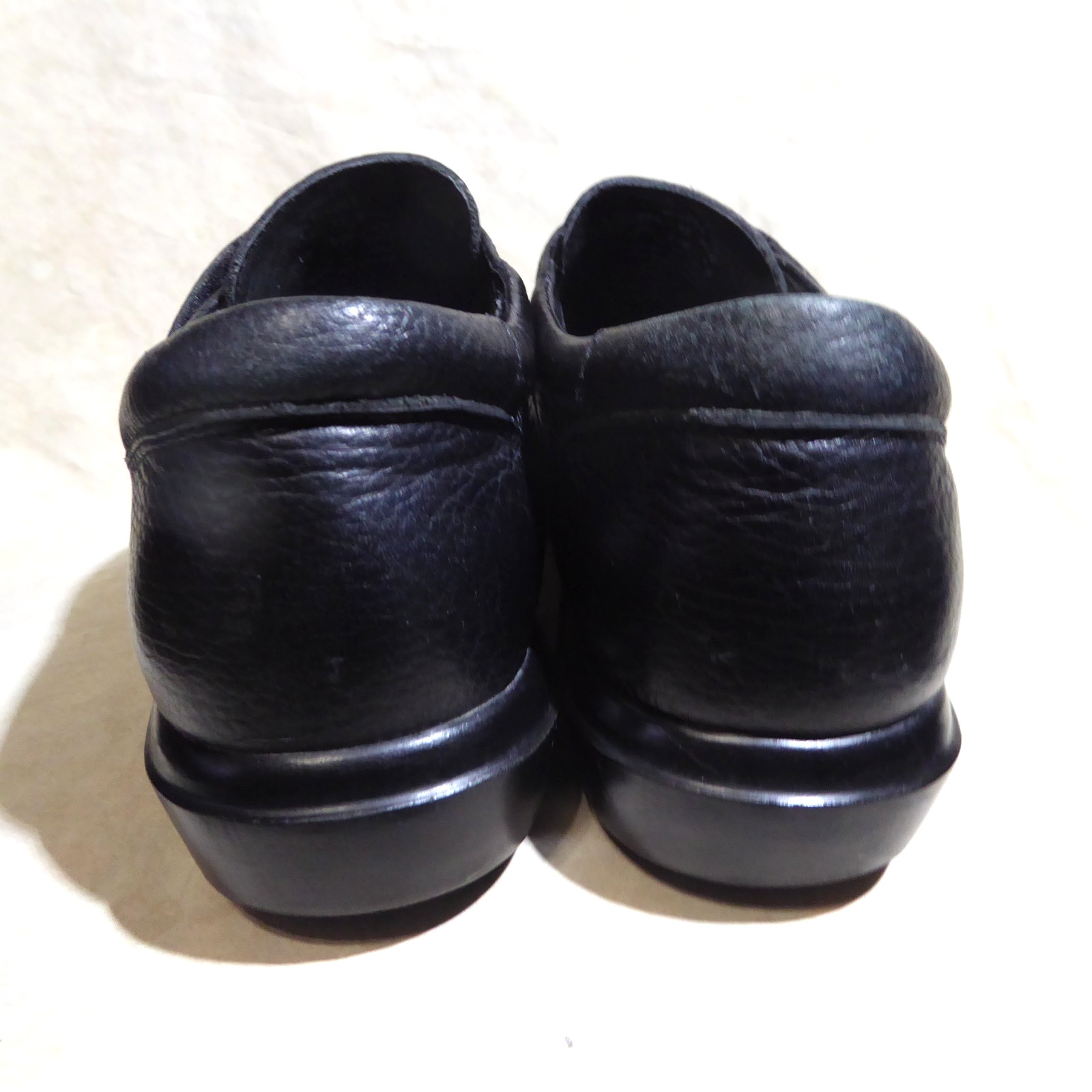 🩰 Propet Monk Strap Slip-On Comfort Loafers sz 9 M Rich Black Leather