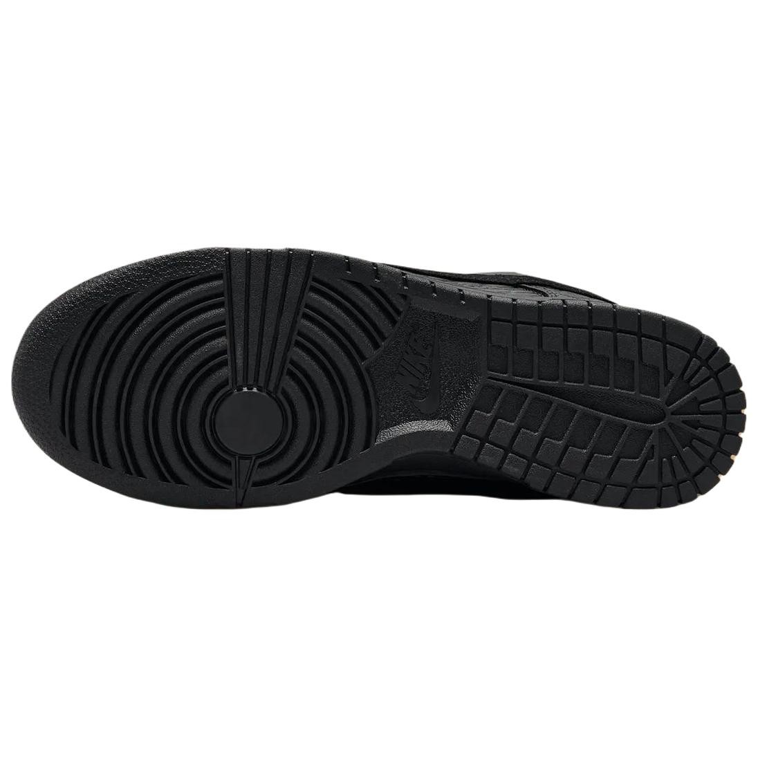 Nike Dunk Classic And Versatile Low top Skateboard Shoes Women’s Black HV4388-00