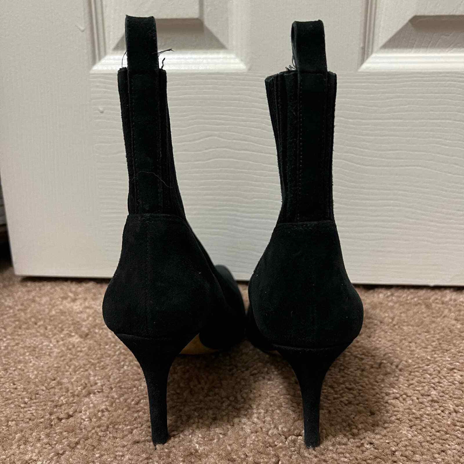 Via Spiga Corene Sock Boot Black Size 7