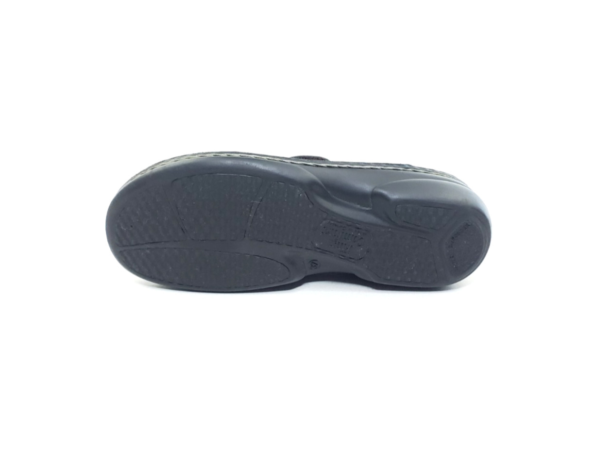Finn Comfort Sansibar Womens Slide Sandals Gray Leather Comfort EU 37 US 6