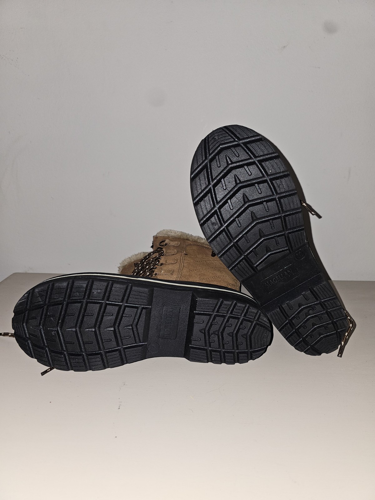 Magellan Outdoors Tan and Black Winter Boots