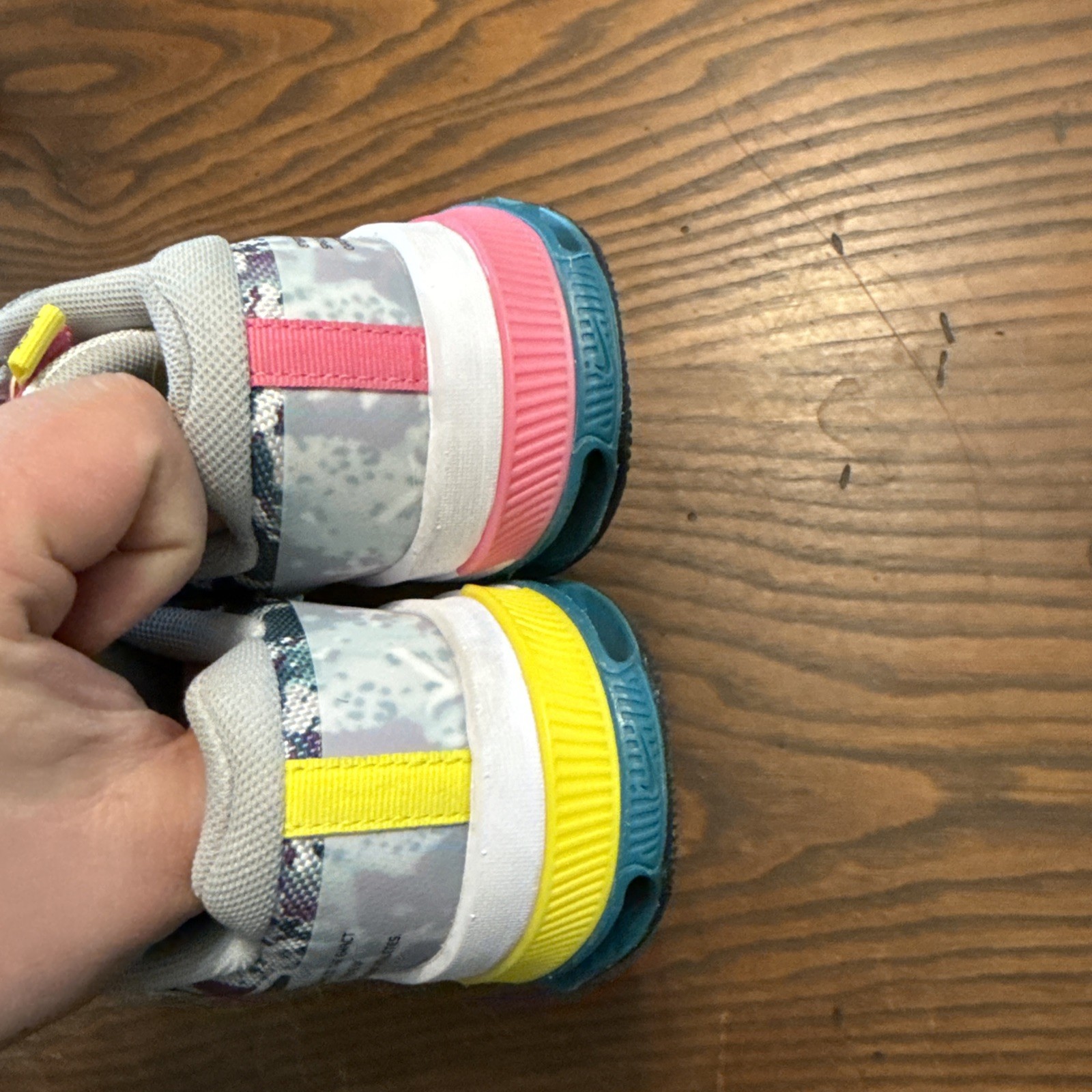 Size 8 – Nike React Metcon Hyperlift Graffiti Graphics Lace Up Sneakers Good Con