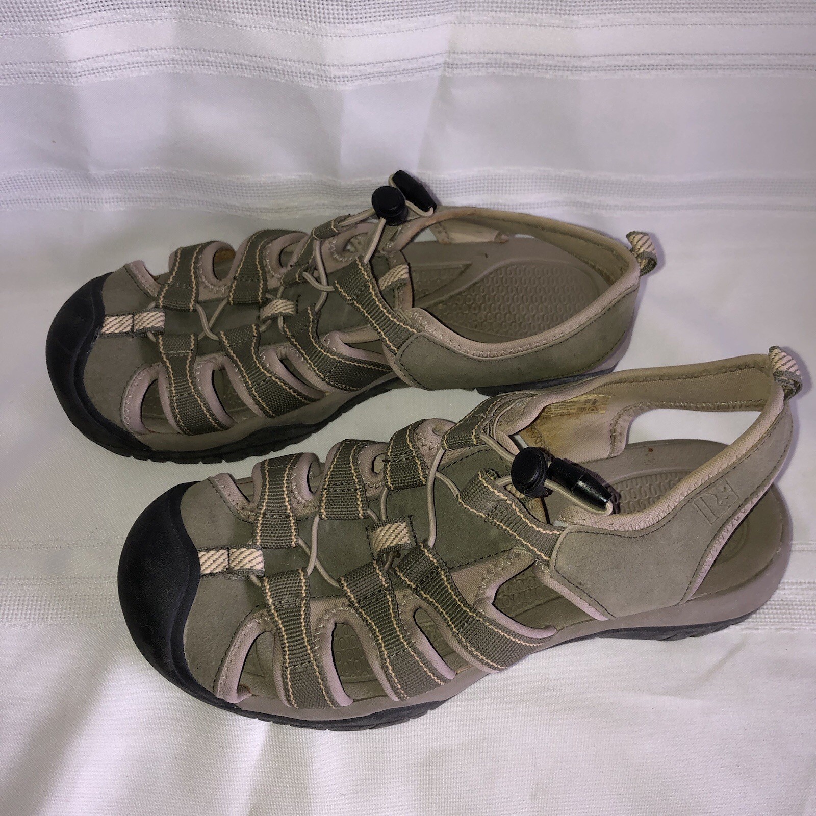 Rugged Outback Women’s Covered Toe Sandal Size 8