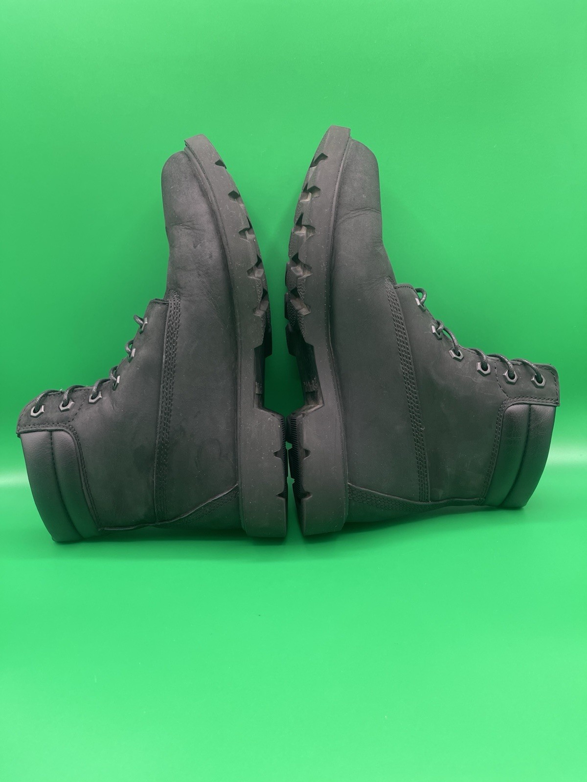 Timberland Linden Woods Womens Waterproof Boots Black Nubuck A156S SZ 9