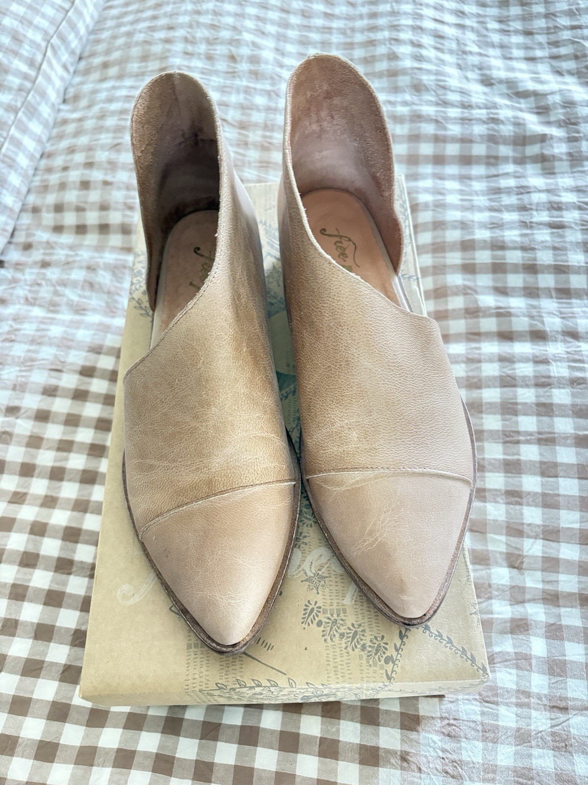 Free People Royale Flat 36 Tan