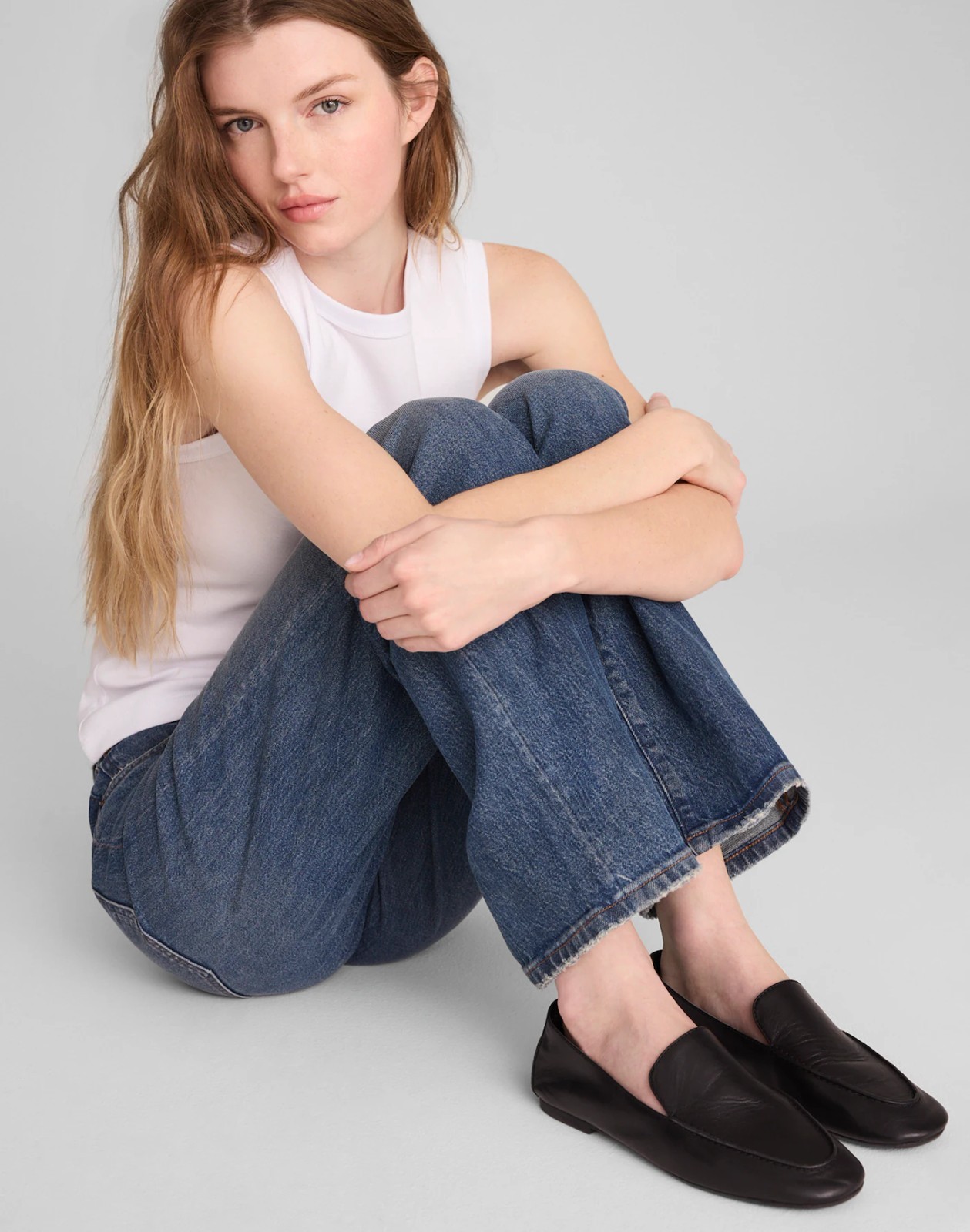 Madewell The Dolli Glove Loafer Leather Slip-On Women’s Comfort Shoes.