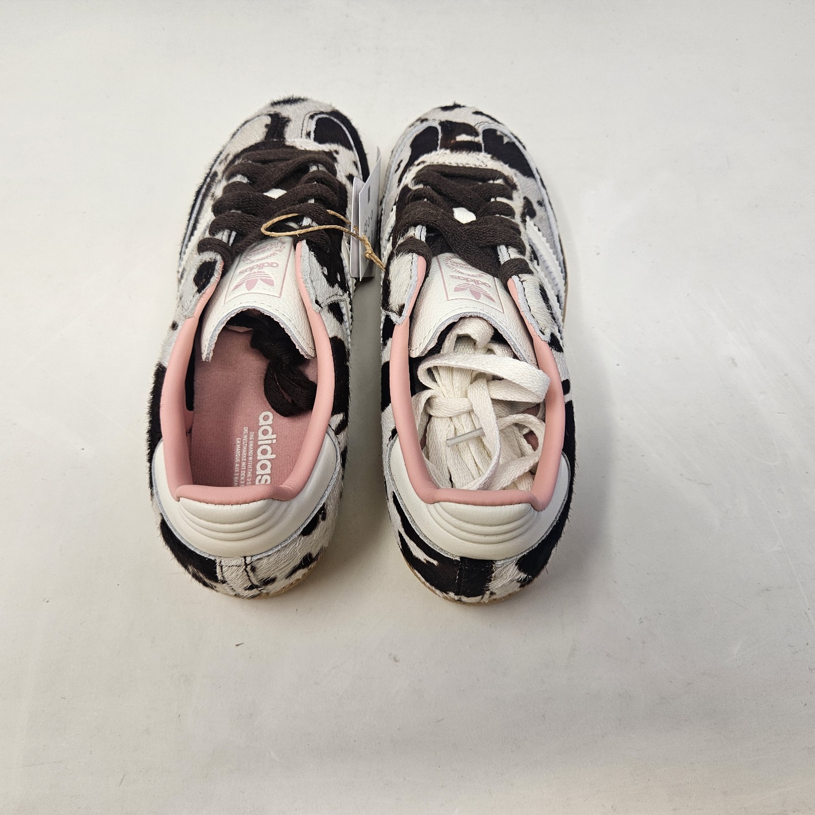 Adidas Originals Samba OG ‘Cow Print’ Brown Pink Shoe / JR1256 / Women’s Size 9