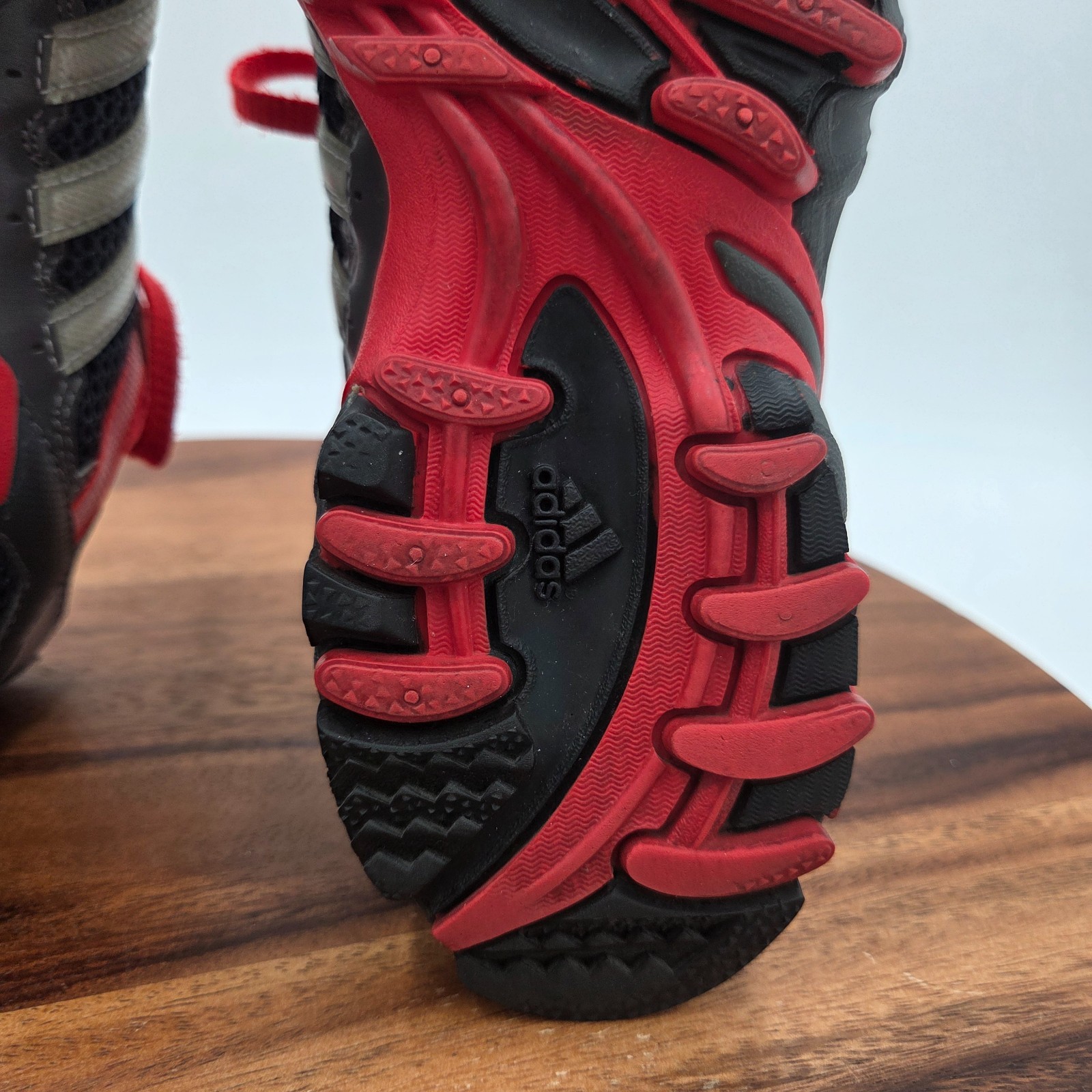 Size 6 Adidas Thrasher 1.1 Trail Wmns Running Shoes Blue-Red Athletic Sneakers