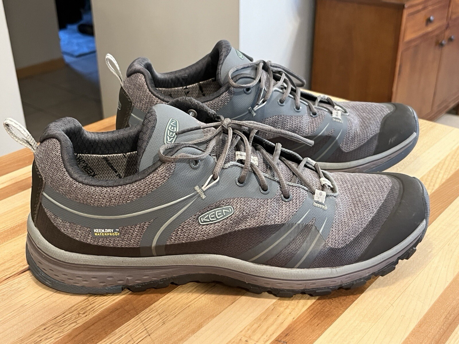 Keen Women’s Terradora WP Style 1019878 Stormy Weather/Wrought Iron, Sz 11