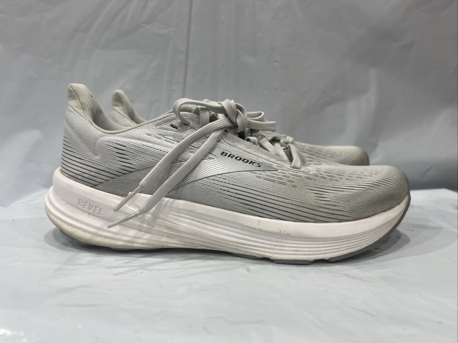 Brooks Revel 8 120456-1B-086 Sneaker Women’s Size 8 B Gray Running Shoes EBS2429