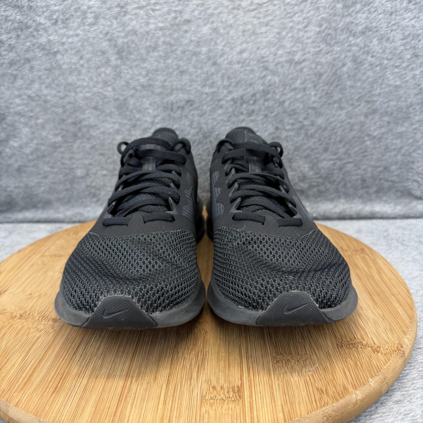 Nike Downshifter 11 Shoes Womens Size 8 Black Mesh Running Sneakers CW3413-003