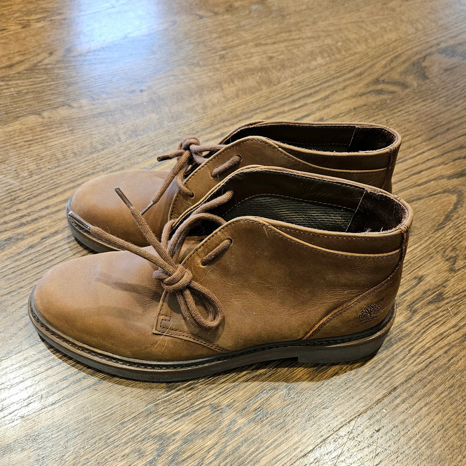 Women’s Vintage Timberland Chukka Waterproof Nubuck Leather Boots