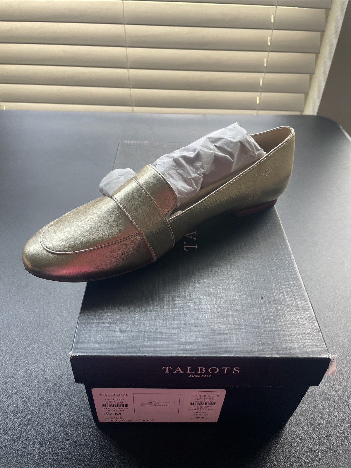 Talbots Gold Ryan Buckle