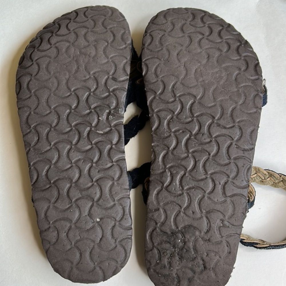 Muk Luks Women’s Zara Footbed Sandals Size 8 SEE DESCRIPTION!