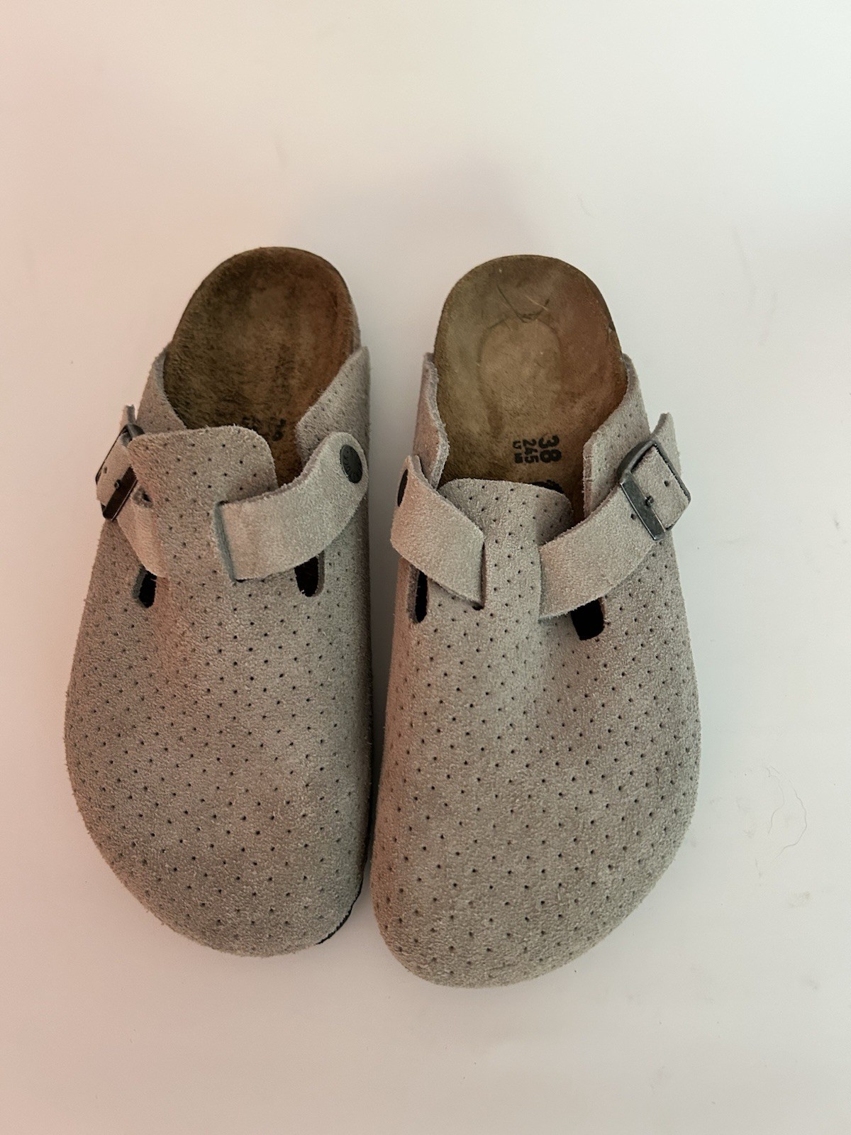 Birkenstock Boston Suede Embossed