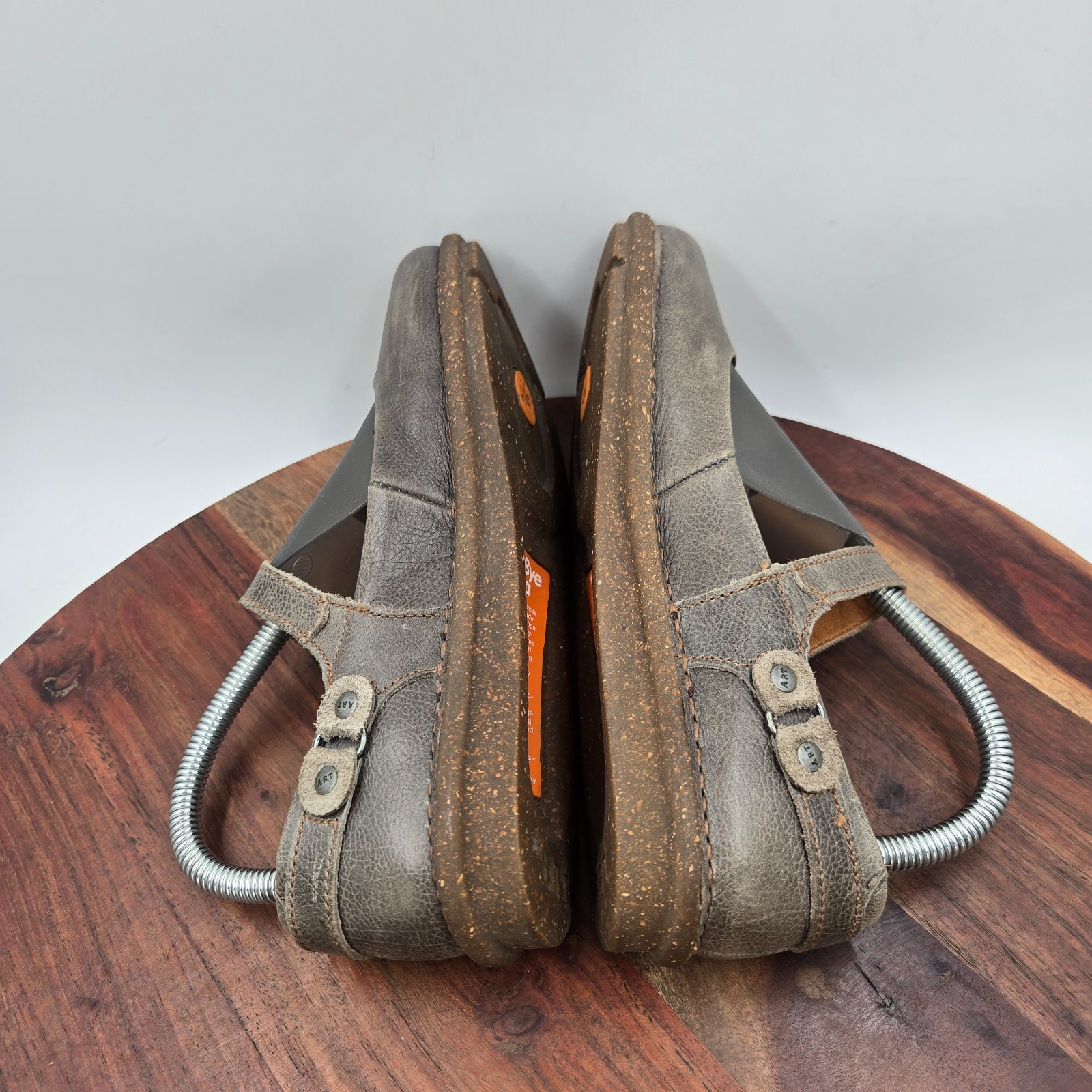 Art Bye Bye Suela Mary Jane Shoes Women’s 37 / 6.5 Gray Leather Comfort Flats