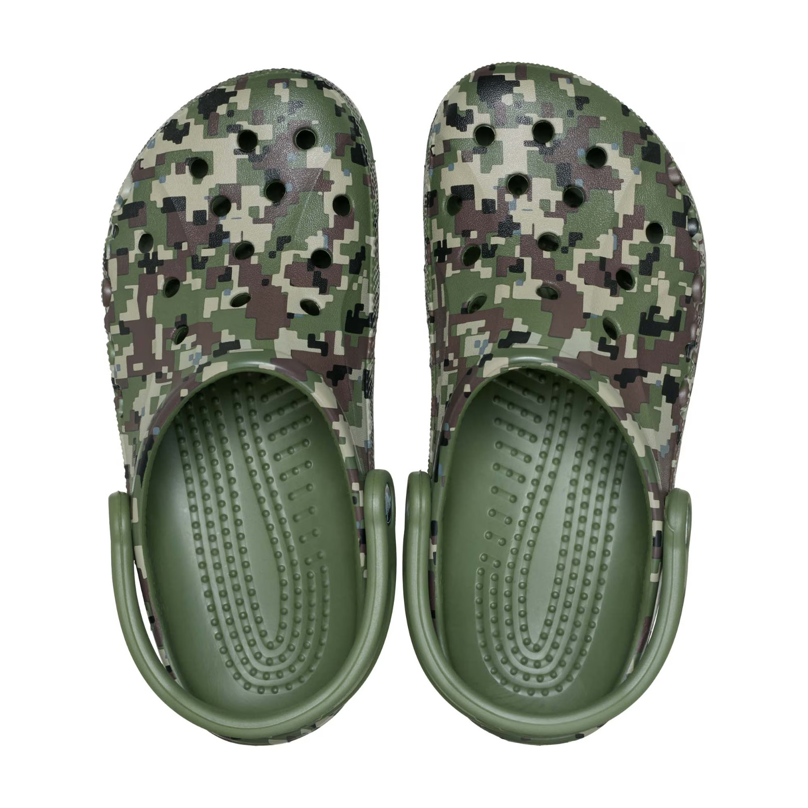 BIG SALE! Crocs Adult Unisex Baya Clog, Comfort Lightweight, Army Green/Multi