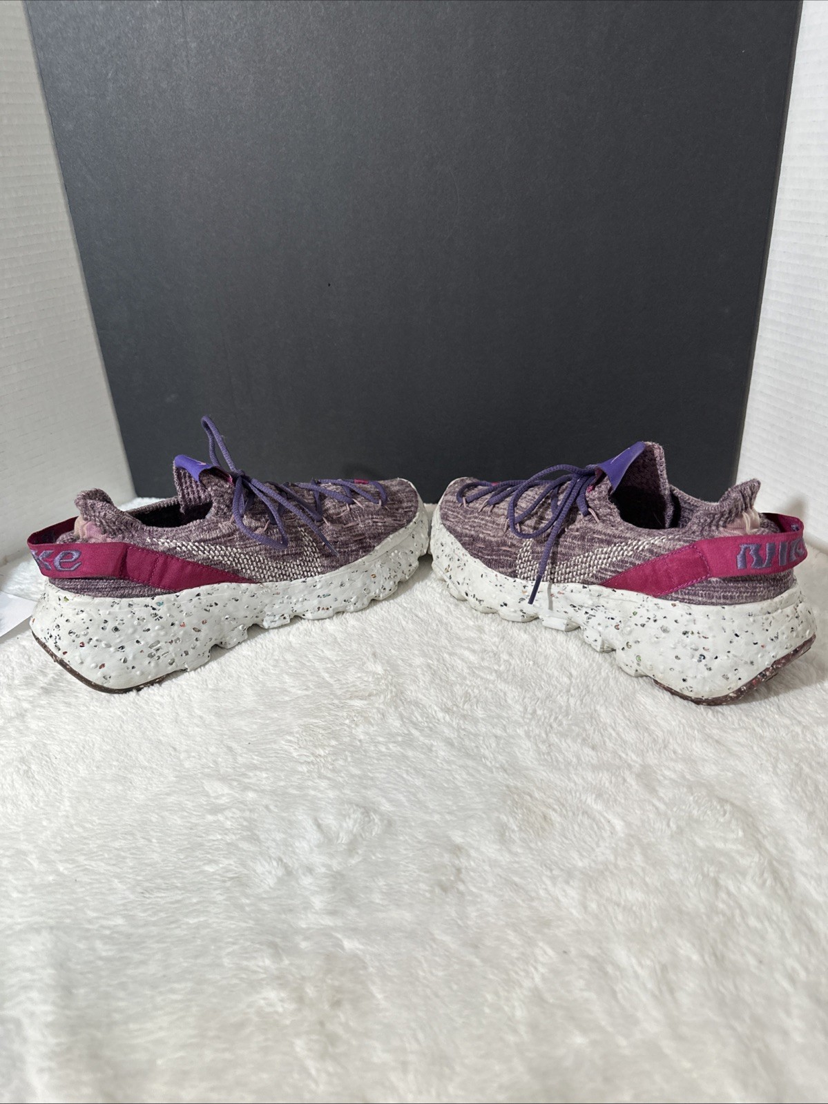Nike Space Hippie ’04 Women’s Size 8 Running Shoes Cactus Flower Gravity Purple