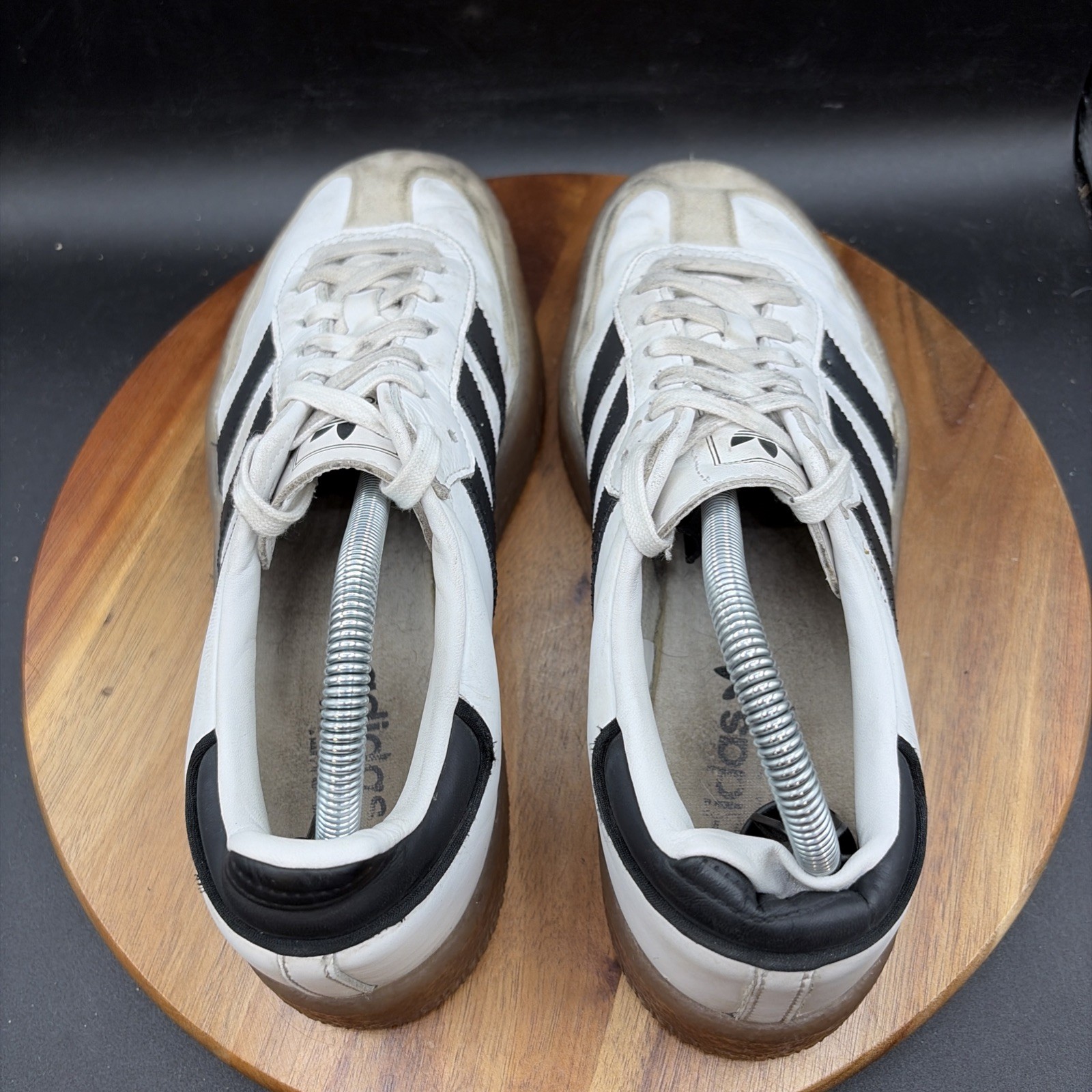 Adidas Samba OG Women’s Size 9 Shoes White Black Gum Sneakers Classic Casual