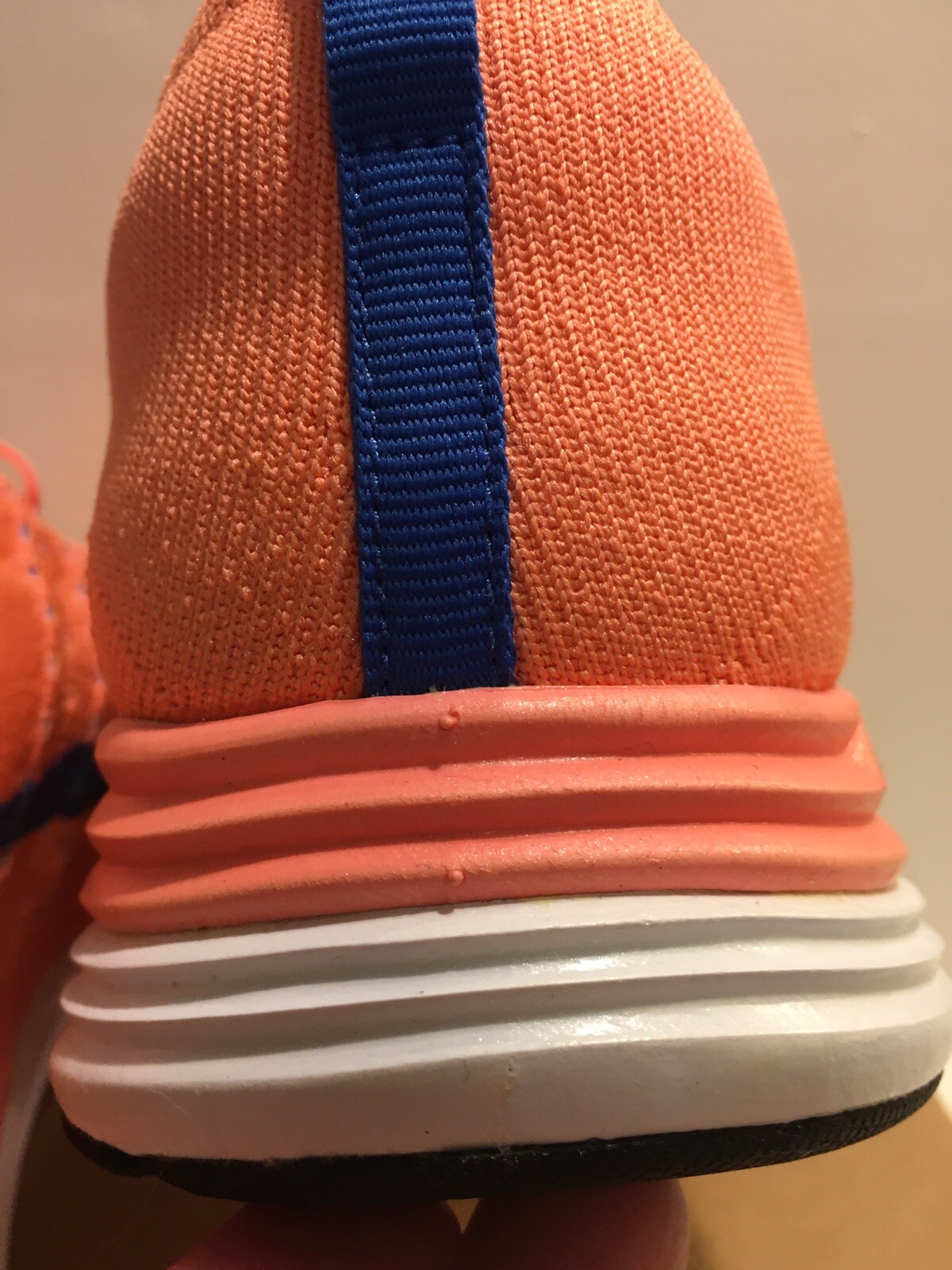 New Women’s Nike Flyknit Lunar 1 Atomic Pink Game Royal Size 12 554888 641