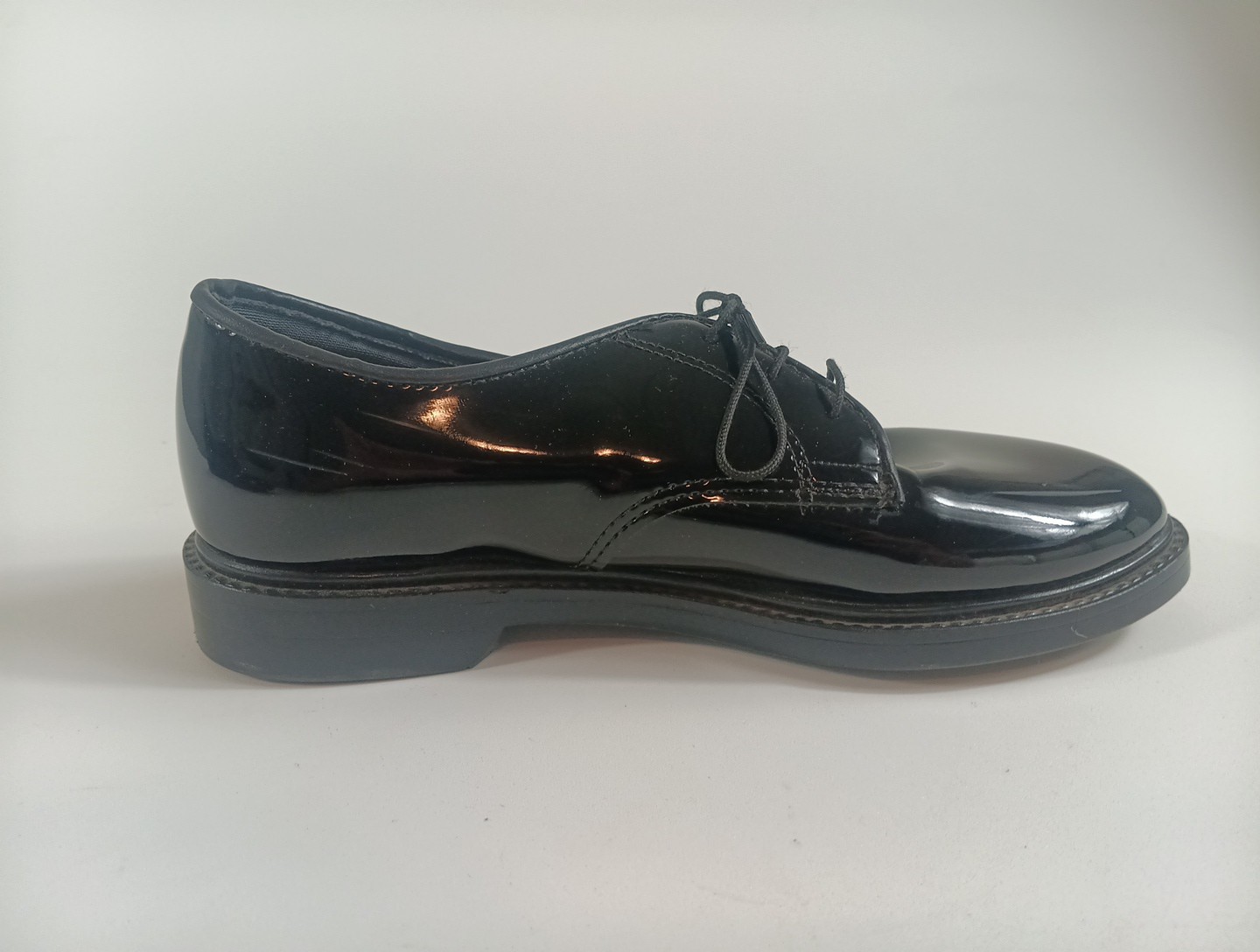 US Military Capps Airlite Uniform High Gloss Dress Shoes Black Womens size 5W